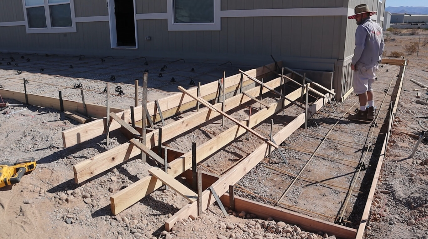 Professional concrete foundation work with proper reinforcement in Bridgeport, CT